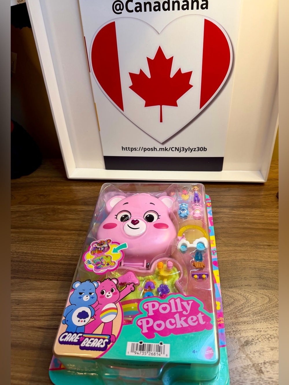 Limited Edition Care Bears Polly Pocket Playset